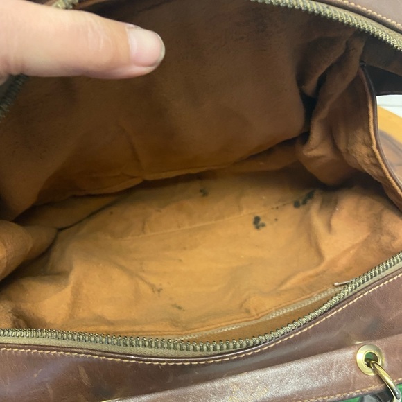 Vintage Gucci Micro Guccisma Leather Tote Bag - Picture 9 of 11